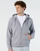 Heren Hooded Sweater Sols Zip Spike 